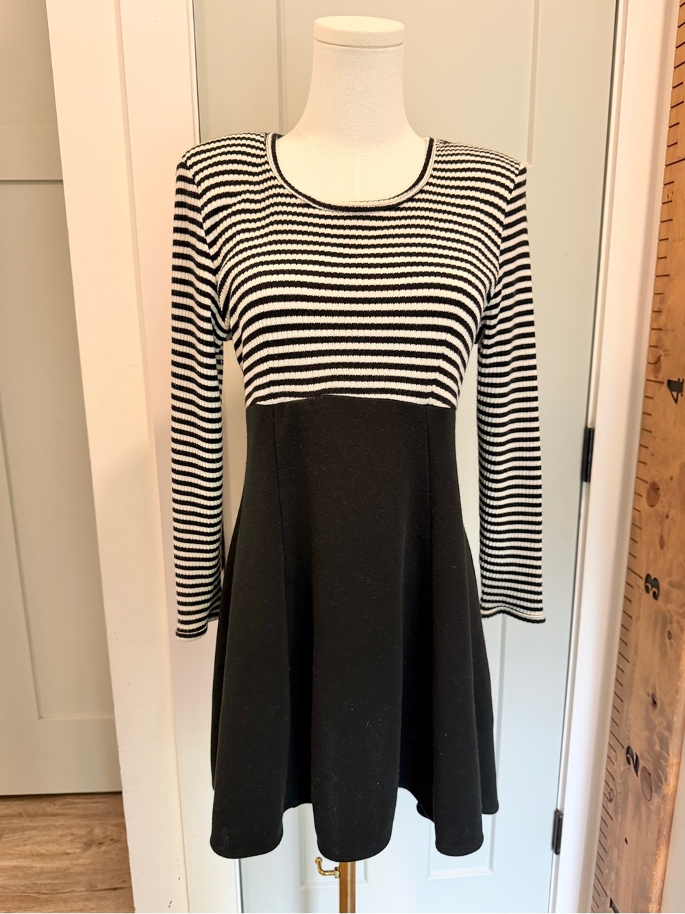 Vintage 90’s My Michelle Dress Stripe 90210 Parisian Skater 9 10